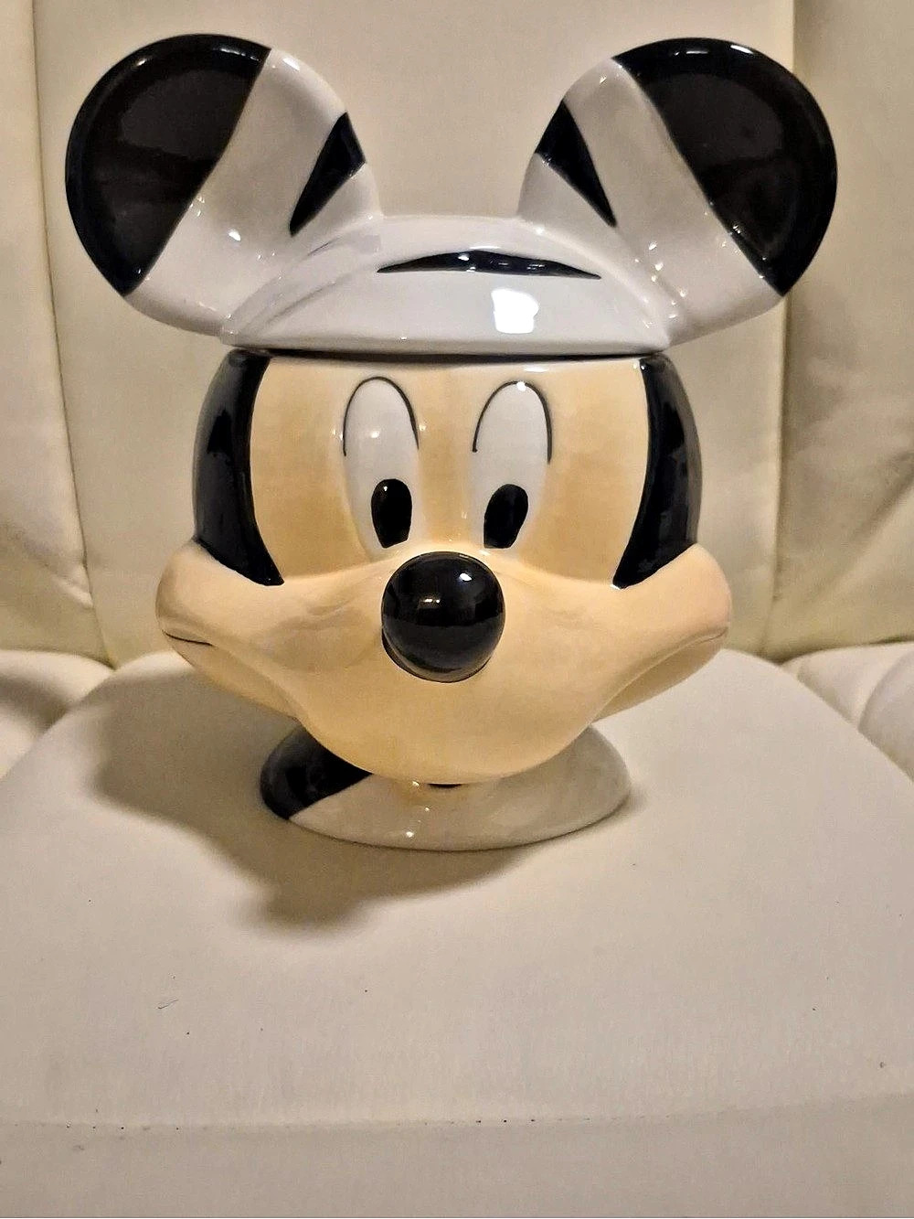 Disney Mickey Mouse Cookie Jar Ceramic Cookie Jar Halloween Mummy